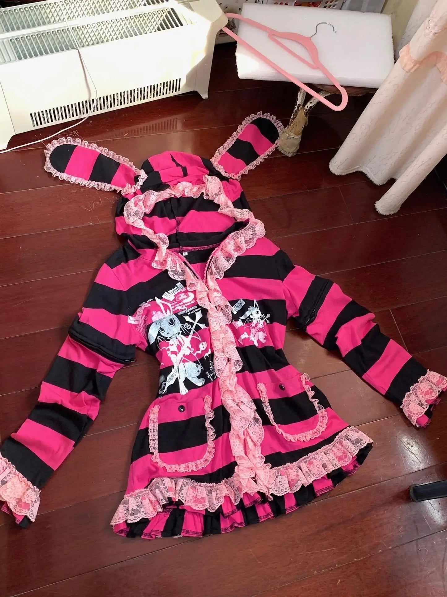 Striped Hoodie