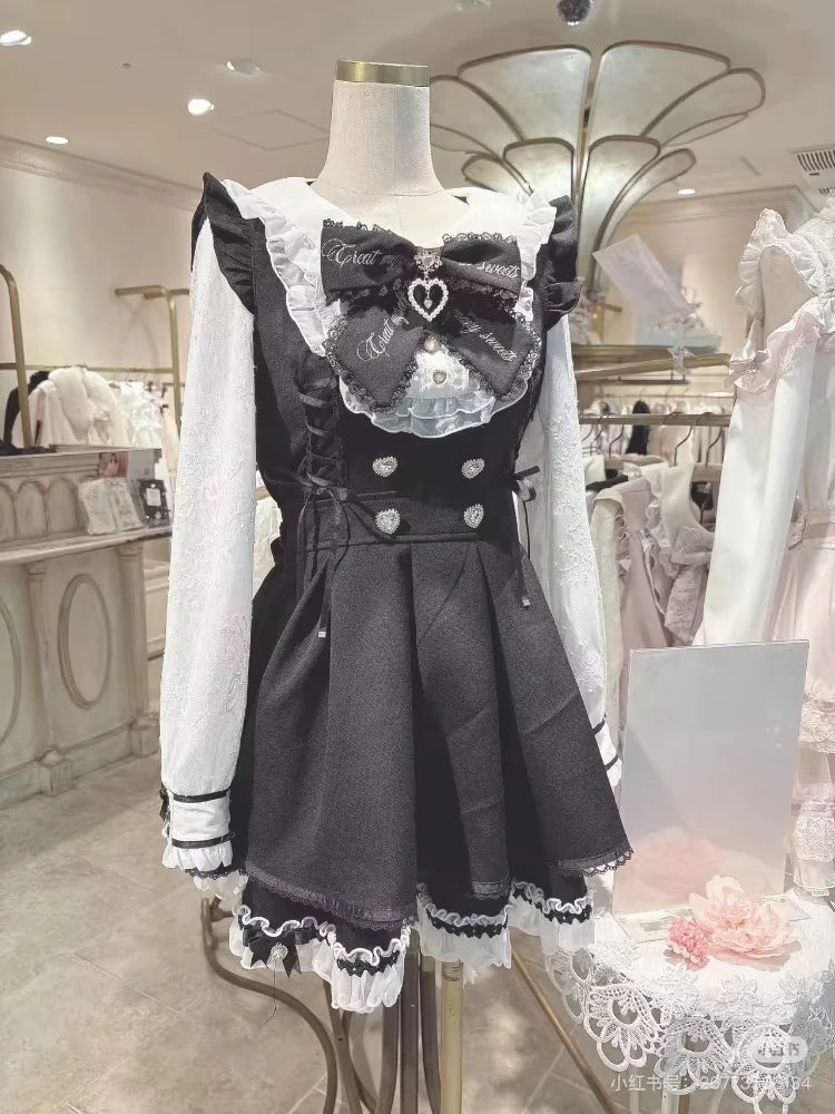 Bow Dress Shorts Set