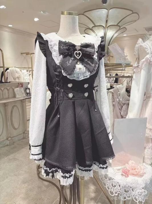 Bow Dress Shorts Set