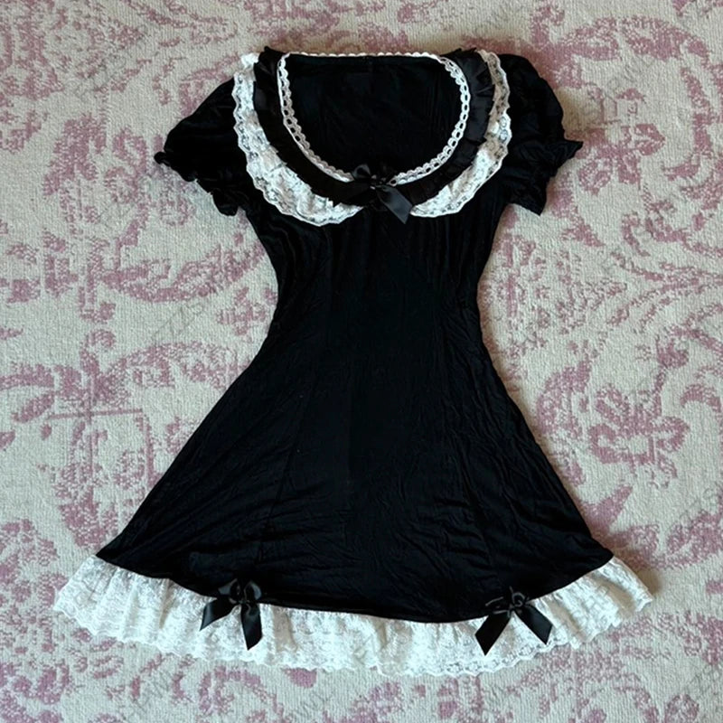 Grid Pattern Dress