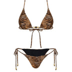 Tiger Print Bikini