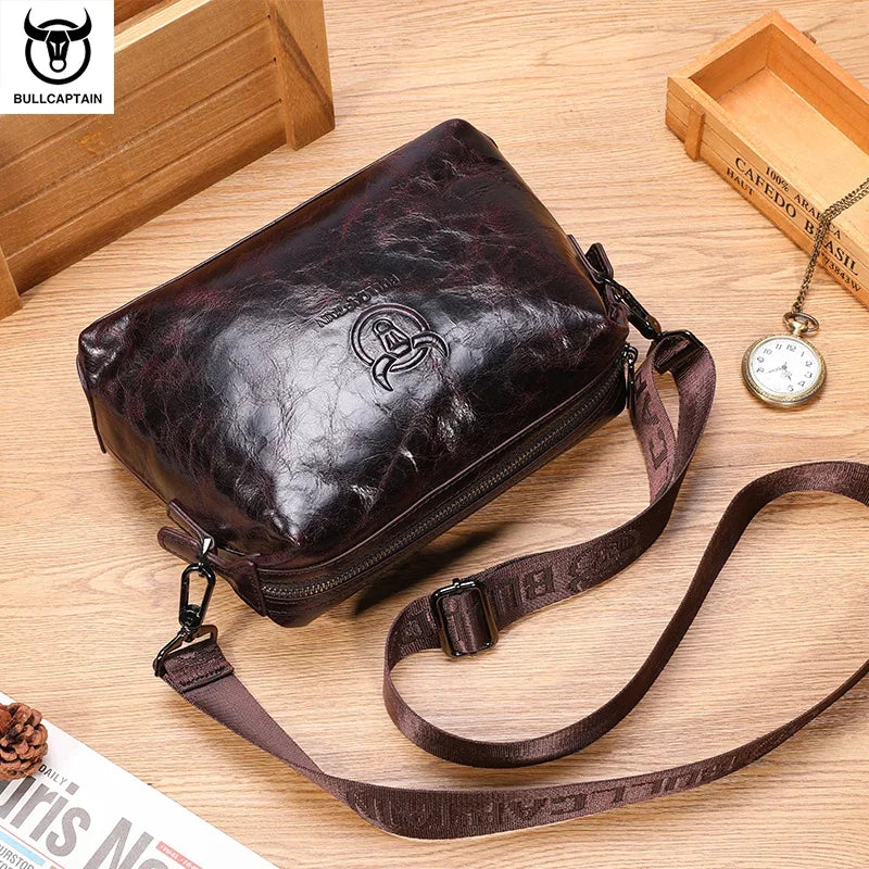 Genuine Leather Shoulder Bag