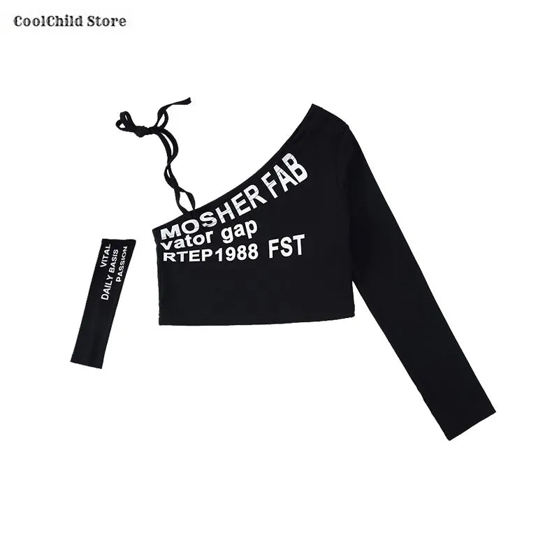 Off Shoulder Crop Top Jogger Pants Set