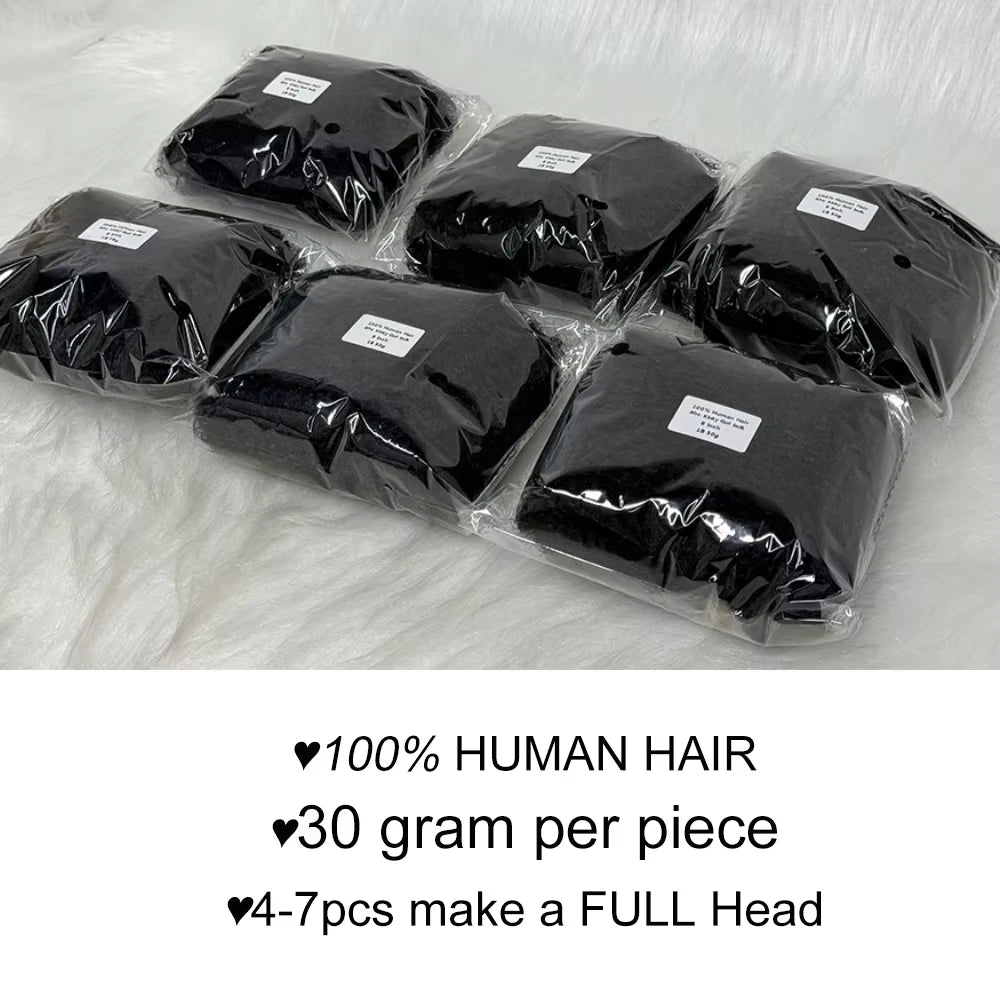 Tight Afro Kinky Bulk Human Hair for Dreadlock Extensions 100% Human Hair 30G/1 Pack 8 Inch Natural Repair Extensions for Braids