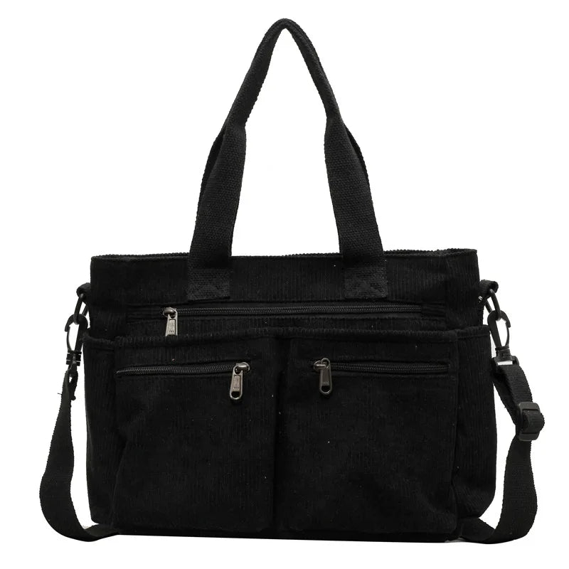 Corduroy Tote Bag