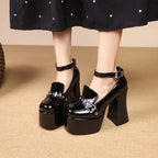 Platform Loafer Heels