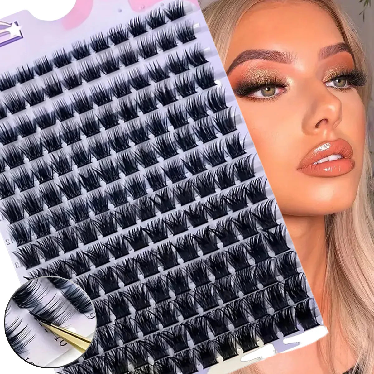 MIAOJIE DIY Clusters Eyelashes