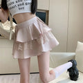 A-Line Skirt with Lace Trim