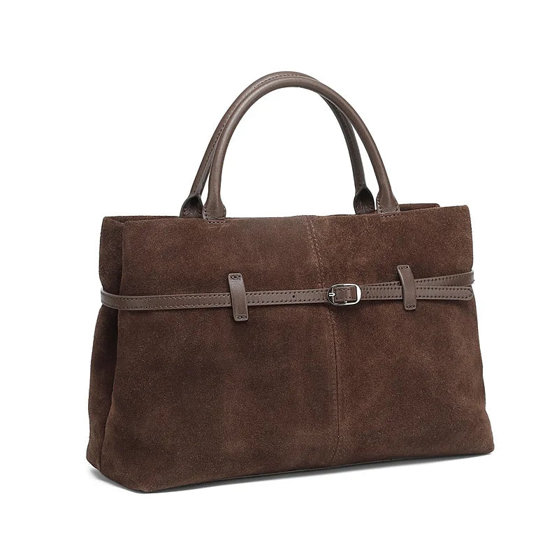 YANATARI Leather Minimalist Tote Bag