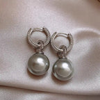 925 Sterling Silver Elegant Cubic Zirconia Drop Earrings