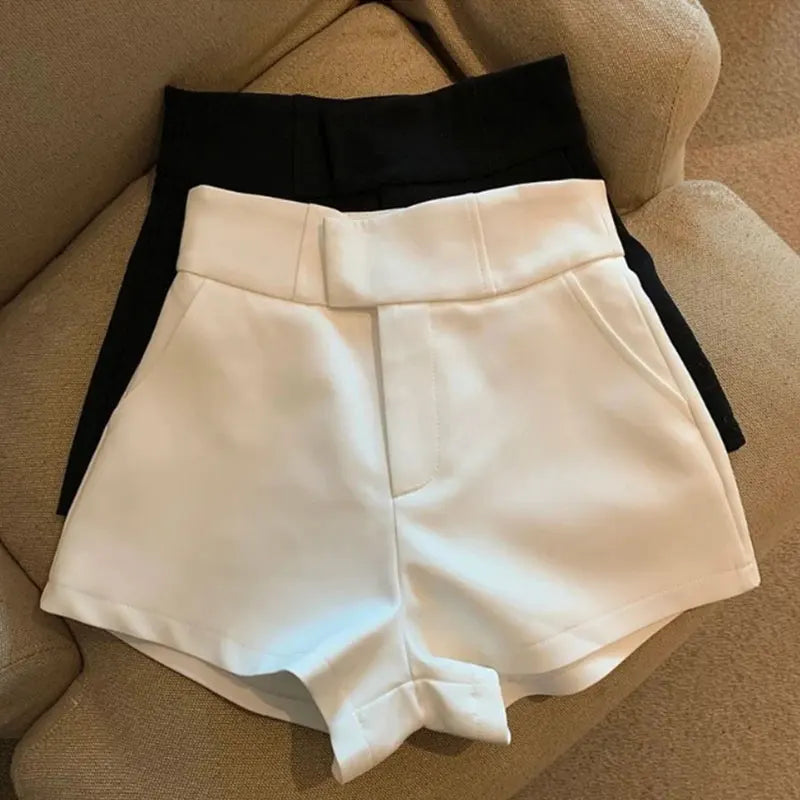 High Waisted Shorts A-Line Shorts