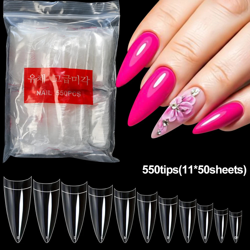 240PCS/Box False Nail Tips