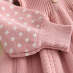 Polka Dots Pleated Dress