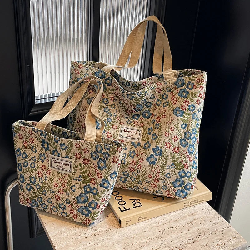 Floral Canvas Bag