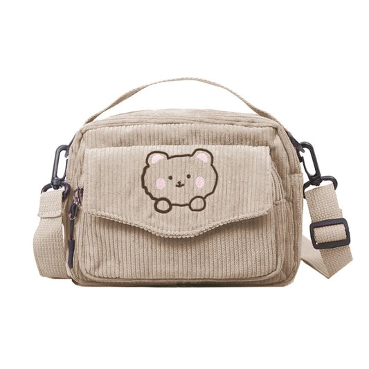 Cartoon Messenger Tote Bag