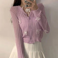 Butterfly Knitted Cardigan