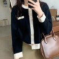 Knitted Open Cardigan