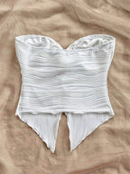 Twist Knot Front Crop Top