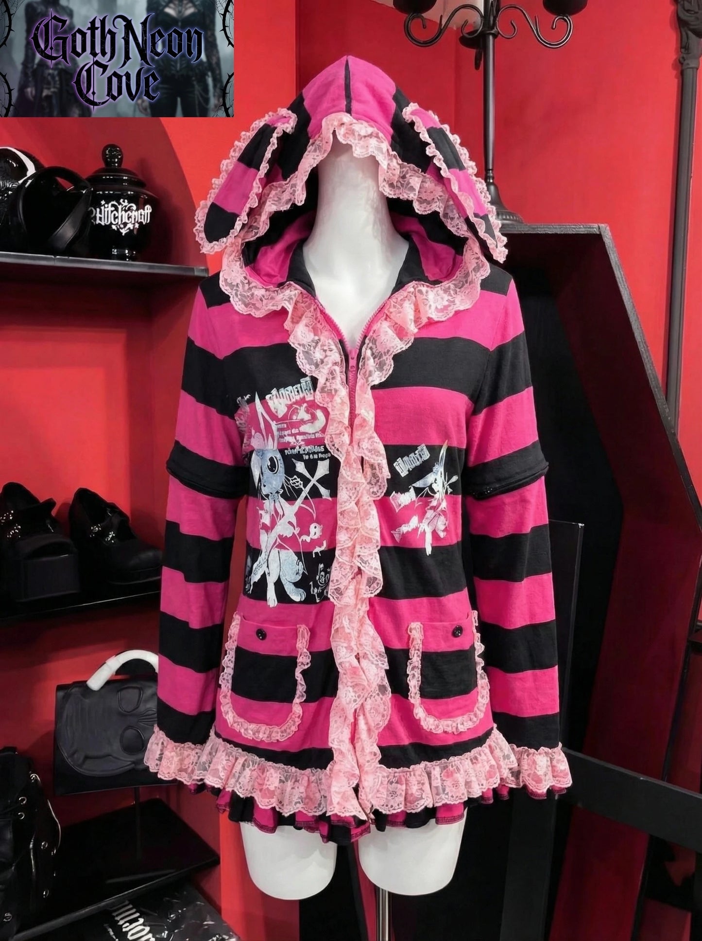 Striped Hoodie