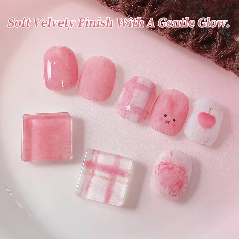 BORN PRETTY 1pc 10ml Pink Snug Fuzz Nail Gel Polish Semi Permanent Summer Nail Art Manicure Soak Off LED Varnish Nail Supplies