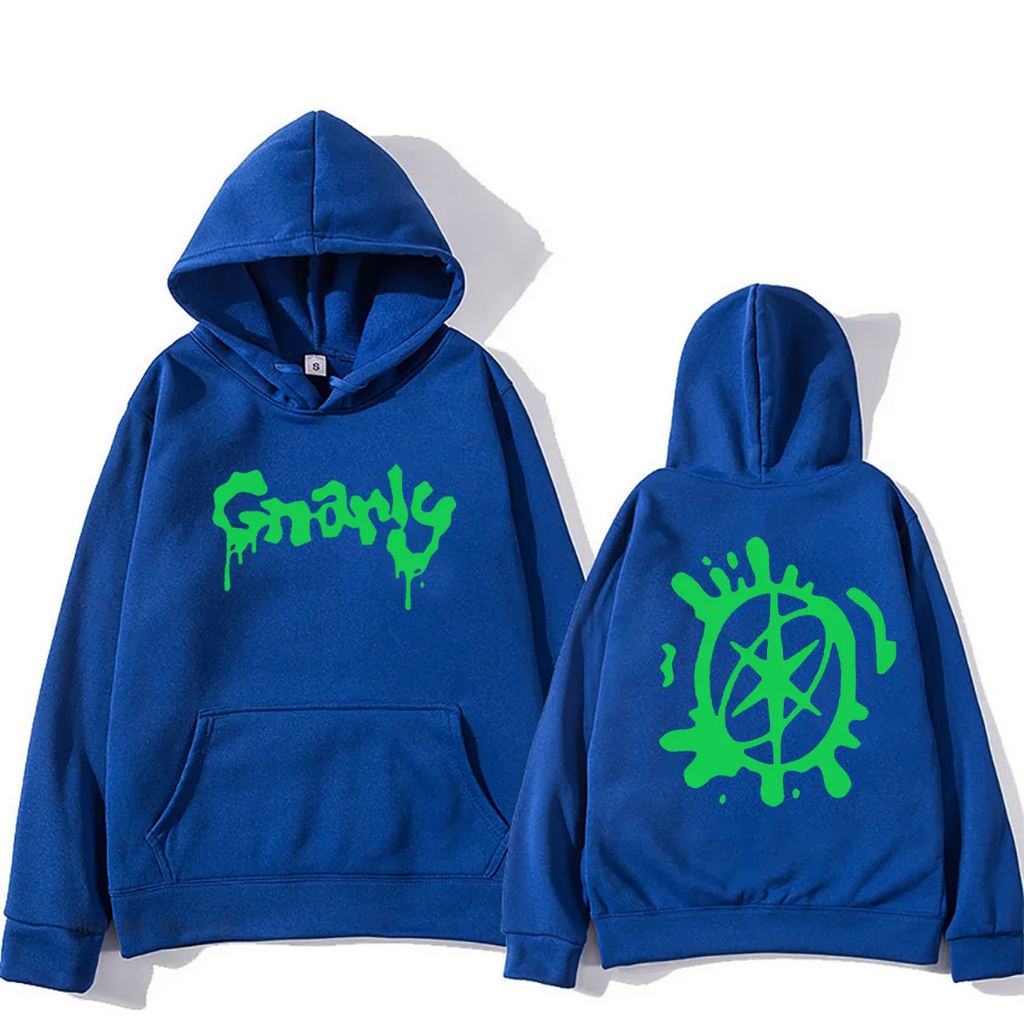 Gnarly Logo Printed Hoodie