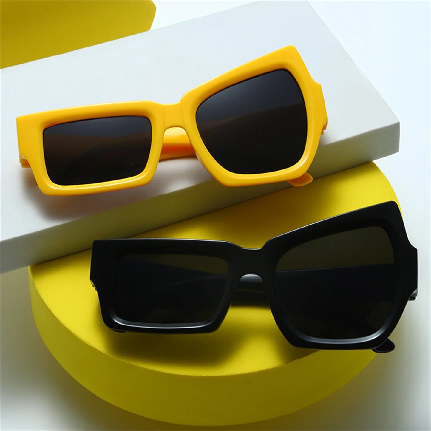 Irregular Square Sunglasses