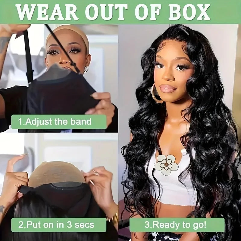 Body Wave Transparent Lace Front Wig