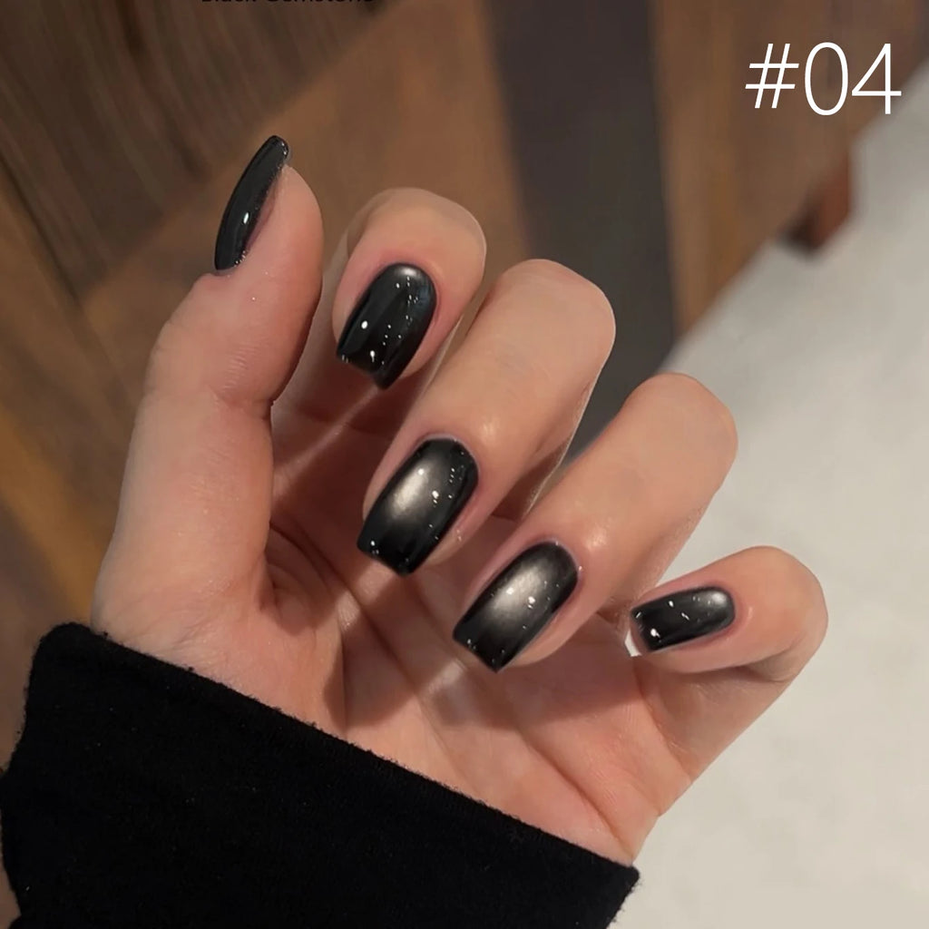 12ml 1-21pcs Brown Gold Cat Eye Gel Nail Polish
