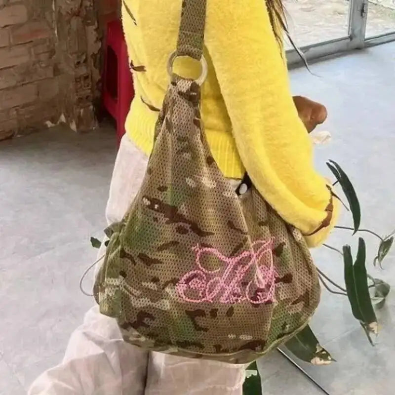 Camouflage Double Sided Canvas Bag