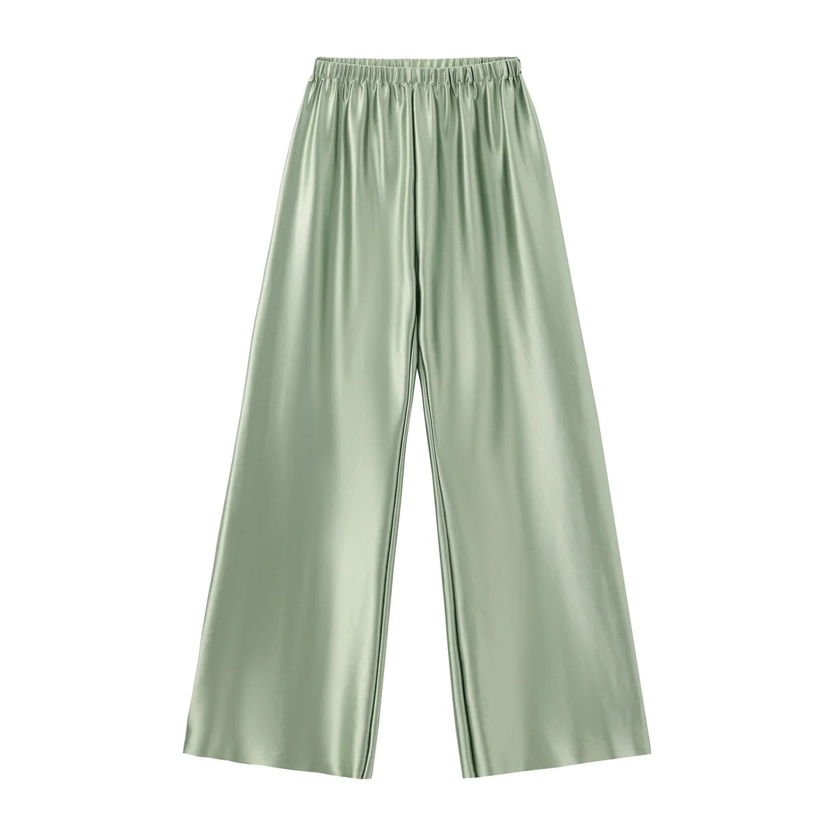 Satin Wide Leg Pants