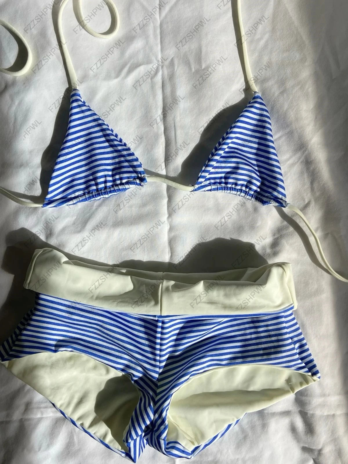 Lace-Up Bow Bikini