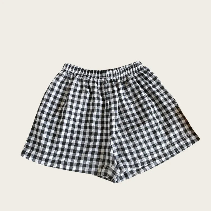 Bubble Gingham Shorts