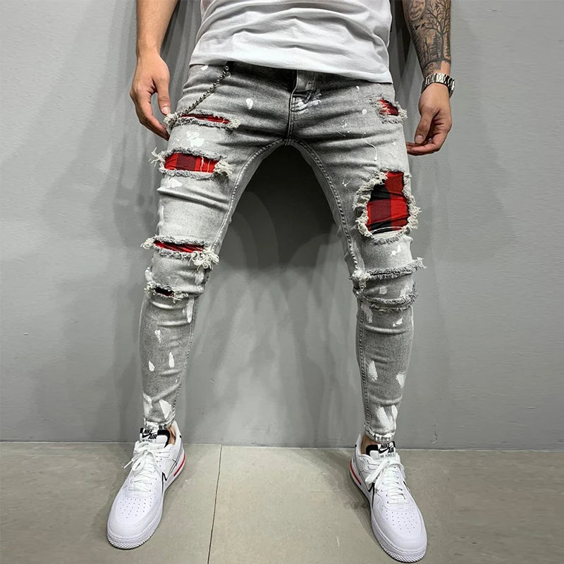 Skinny Ripped Jeans