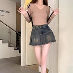 Denim Skirt