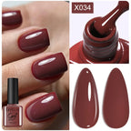 LILYCUTE 8ml Pink Dried Flower Gel Nail Polish Natural Flower Fairy Nail Art Gel Soak Off UV LED Painting Varnish For Nails DIY