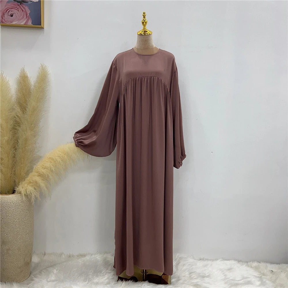 Kaftan Women Abayas Muslim Modest Prayer Loose Long Maxi Dress Turkey Khimar Eid Dubai Islamic Robe Arab Ramadan Jalabiya Caftan