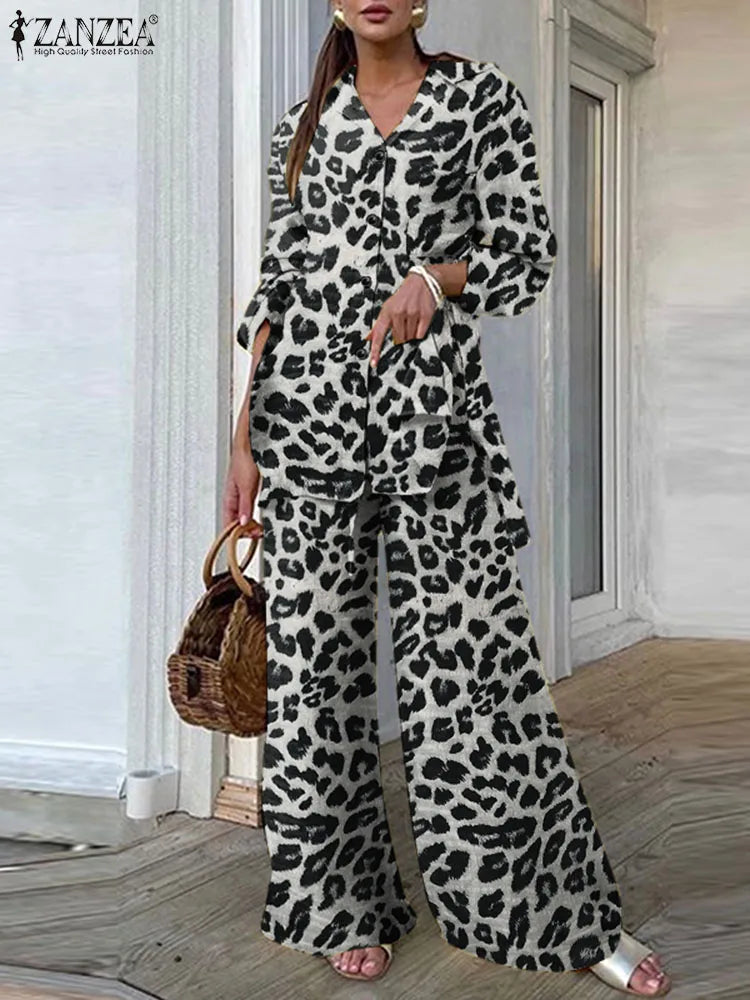 ZANZEA Pant Set