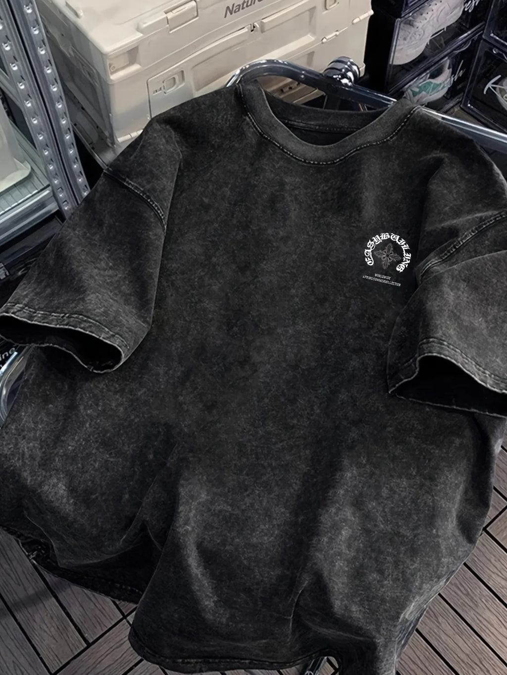 Summer Washed Black Tee