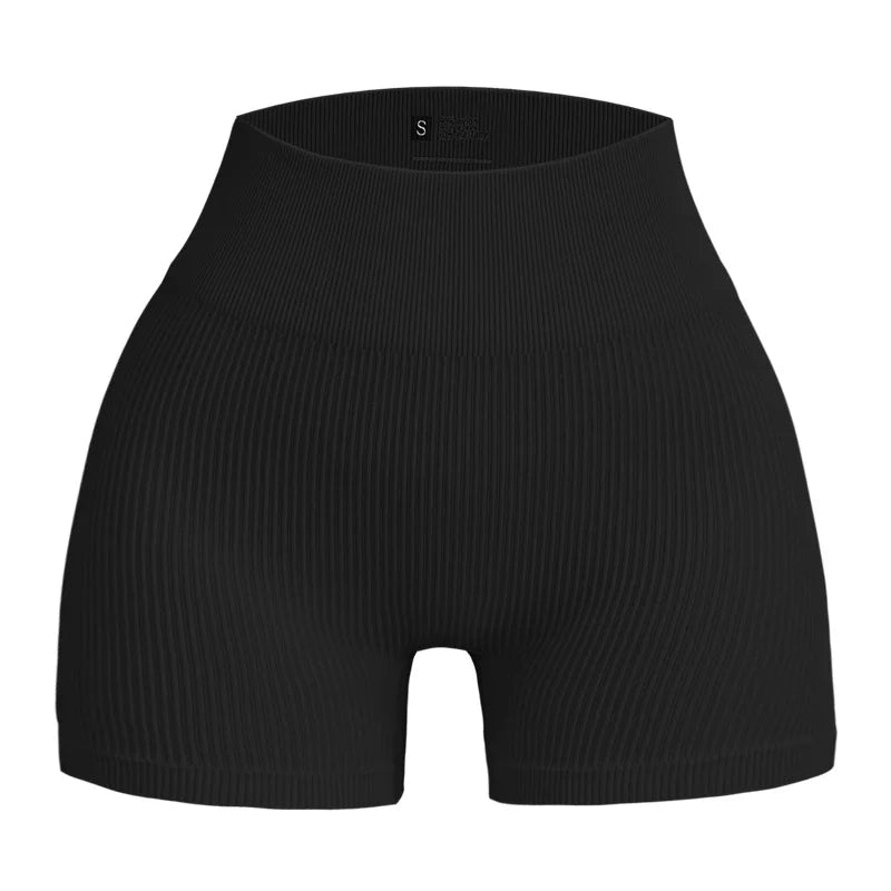 Ribbed Knit Shorts