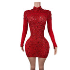 Rhinestones Dress
