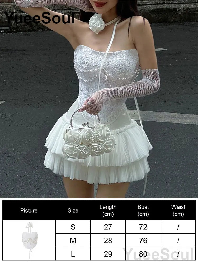 Strapless Corset Bustier Top