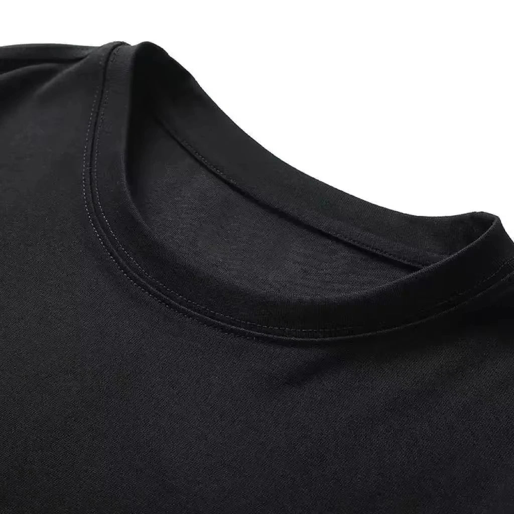 Cat Print Loose-fitting Tee