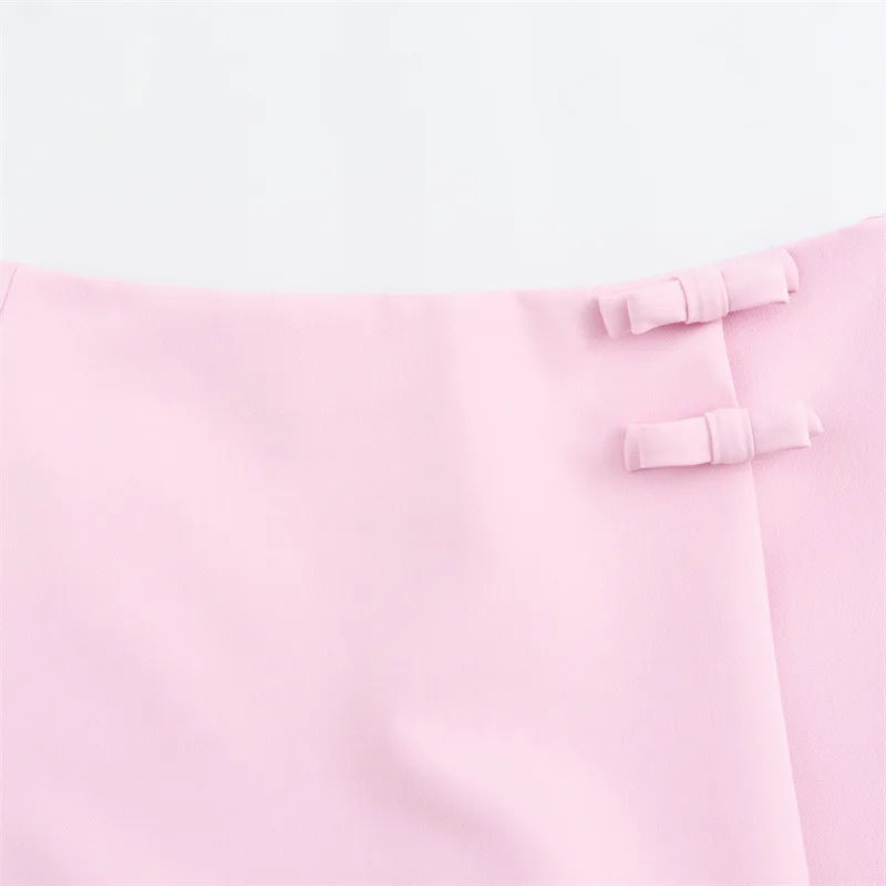 Asymmetric Low-Rise Skirt