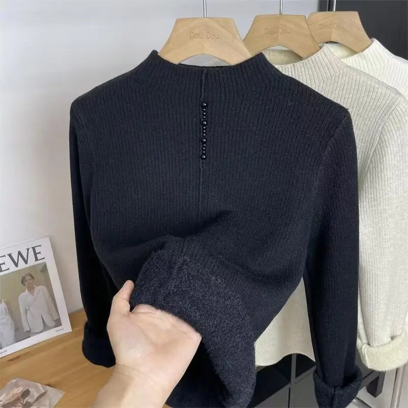 Knitting Bottoming Sweater