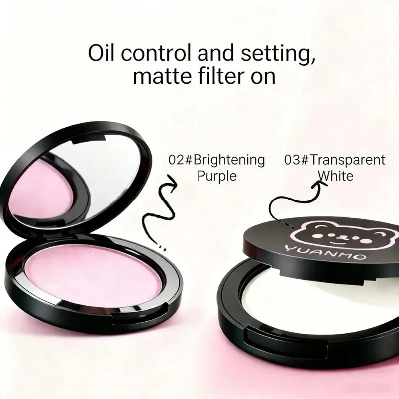 Transparent White Pressed Powder