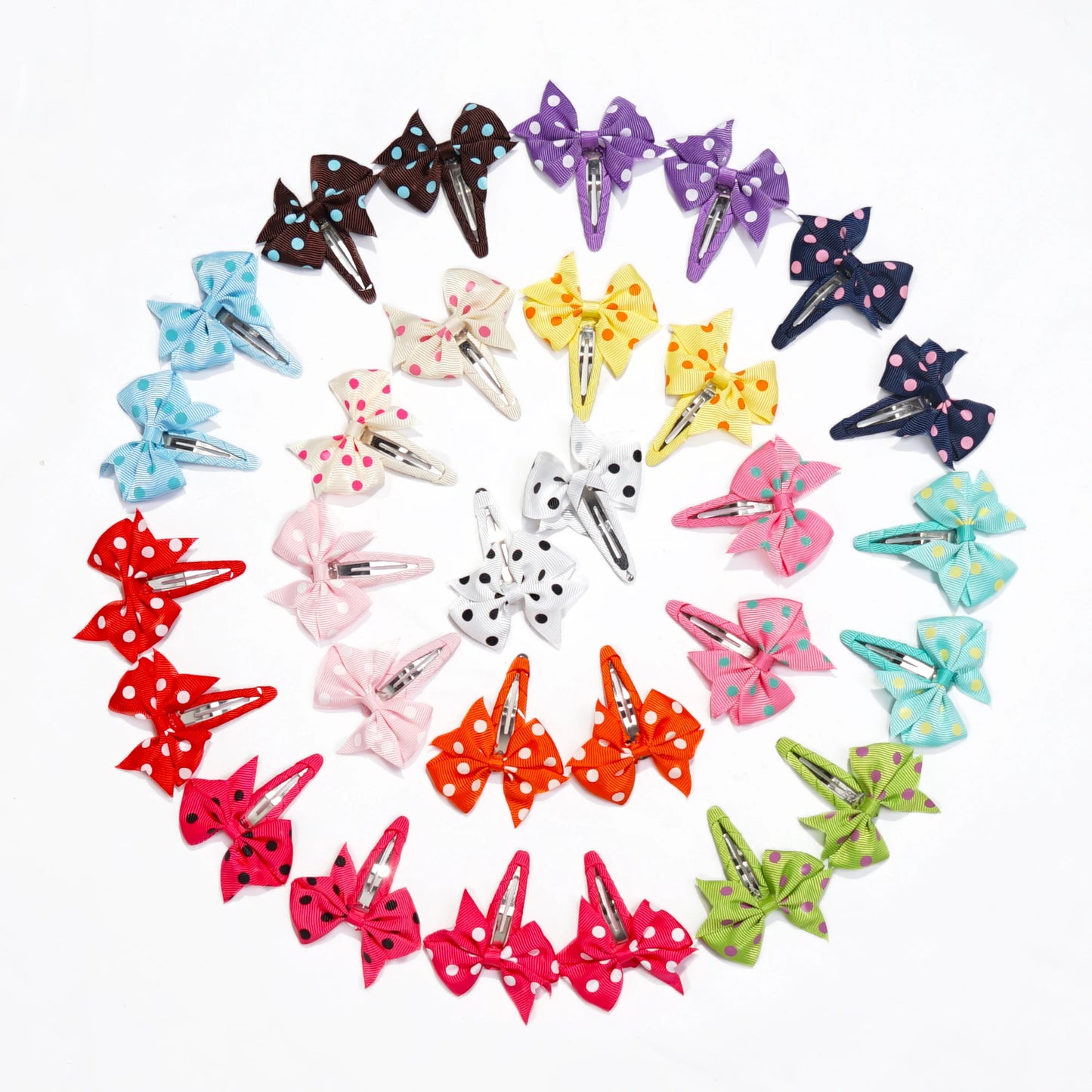 20pcs No Slip Snap Hair Clips