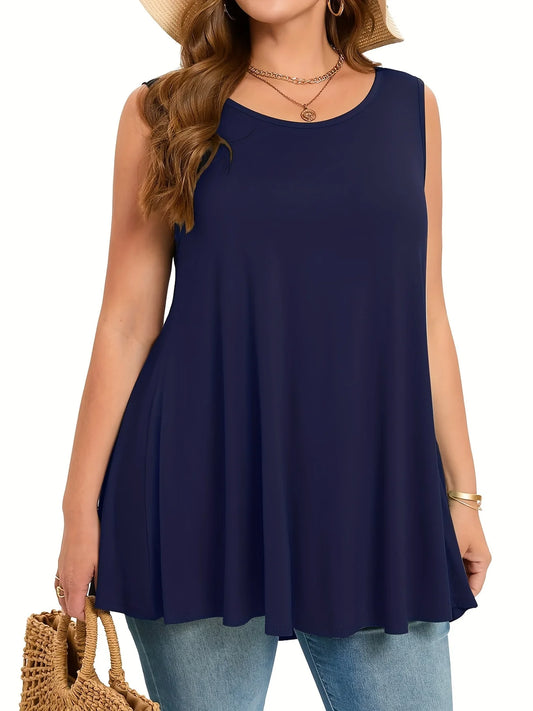 Simple Solid Tank Top