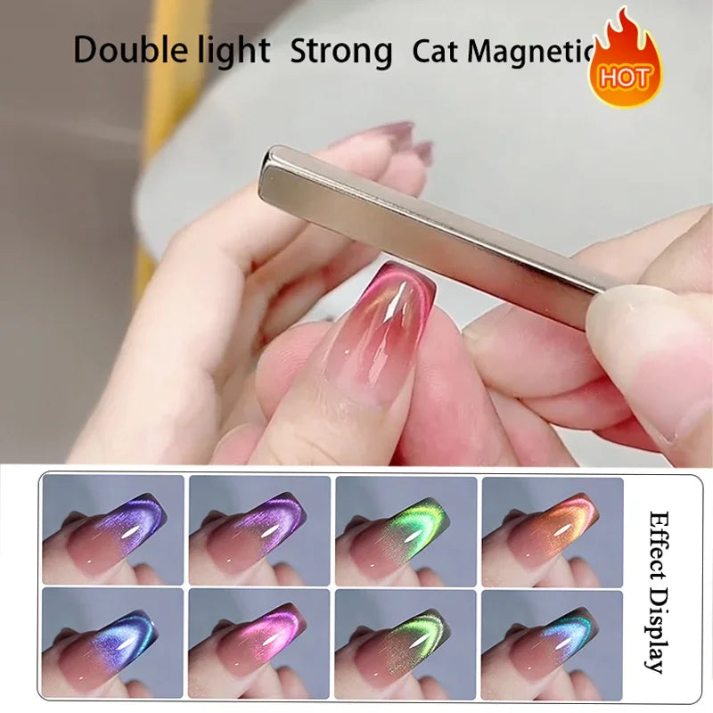 BORN PRETTY 10ml Water Light Cat Magnetic Gel Nail Polish Shining Super Sliver-light Holographics Soak Off UV Gel Varnish