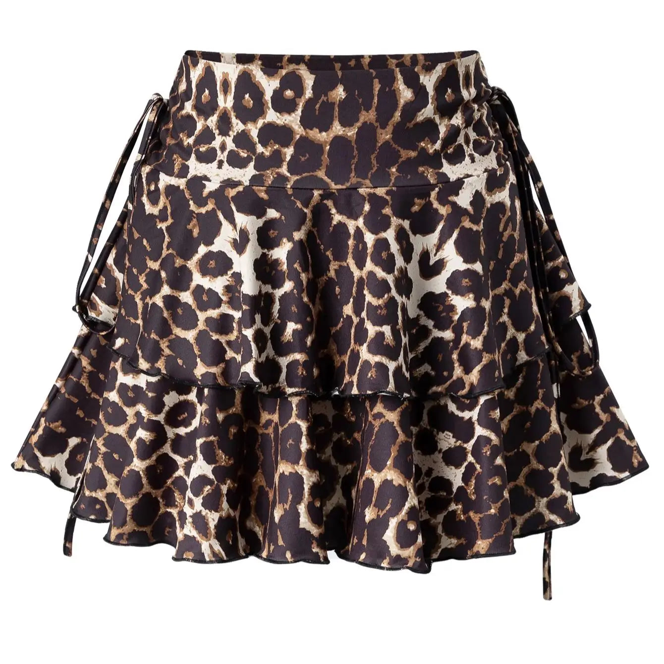 Leopard Print Skirt