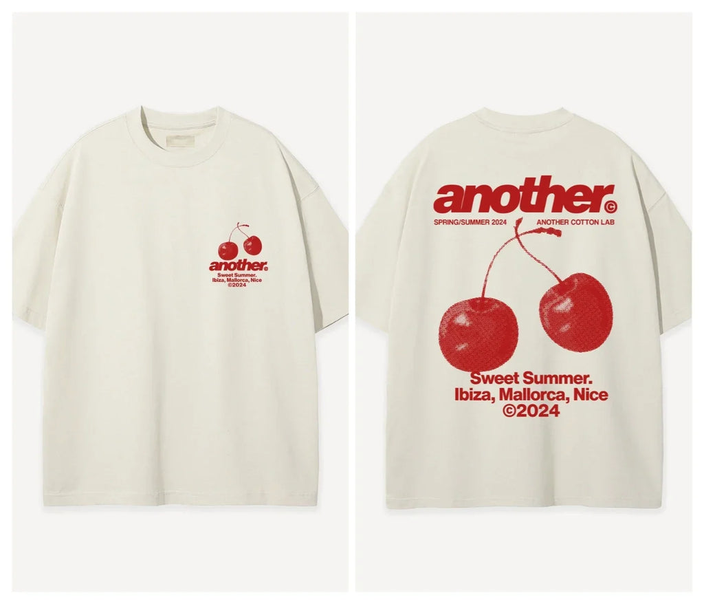 Printed Text Tee